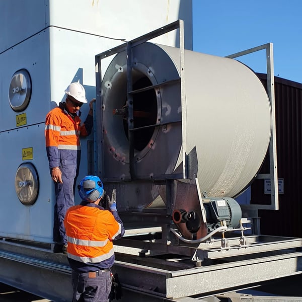 Auckland District Court Fan Installation 