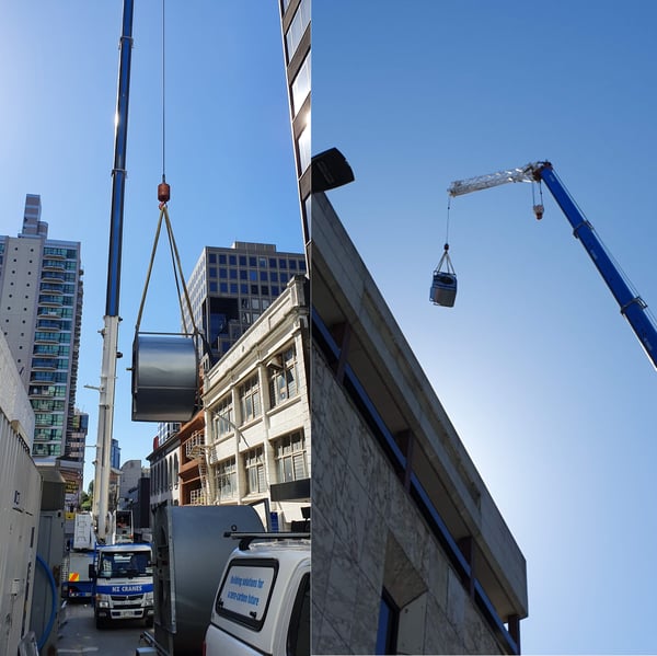 Auckland District Court Fan Installation